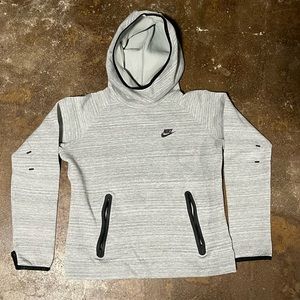 Nike Grey Cowl Neck Hoodie | L
